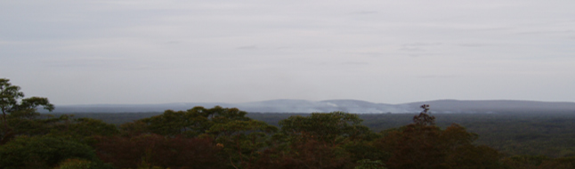 Bushfires in 2000 from Thompsons Tower